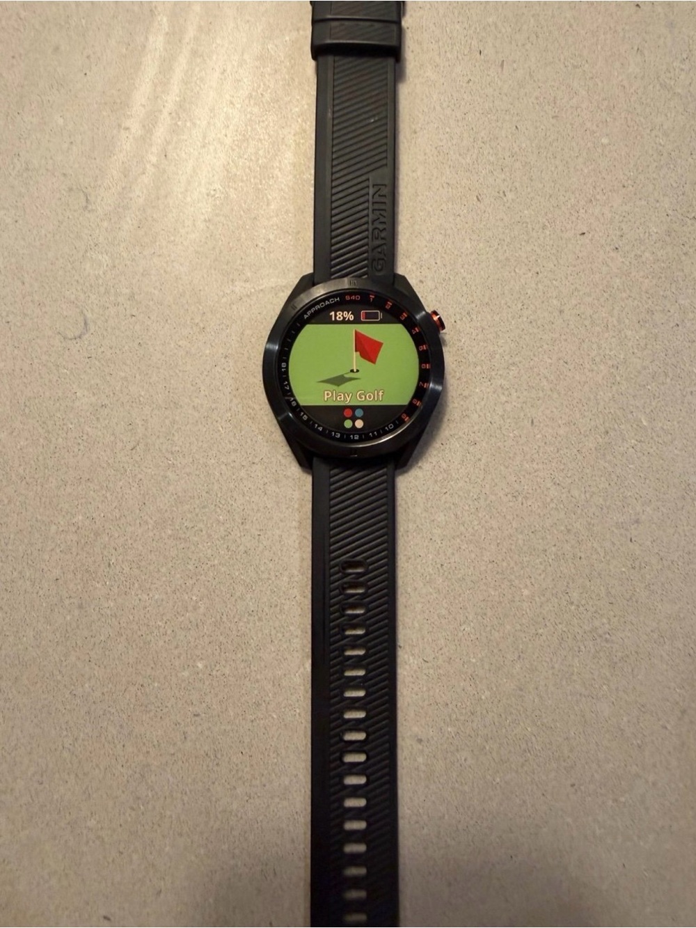 Garmin Approach S40 Golf GPS Fitness Watch with a Charger